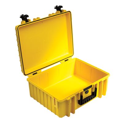 OUTDOOR case in yellow with padded partition inserts 475x350x200 mm Volume: 32,6 L Model: 6000/Y/RPD